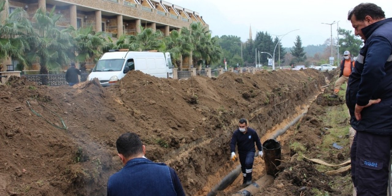 Kemer’de Arıza Kaynaklı İçme Suyu Kesintileri En Aza İnecek