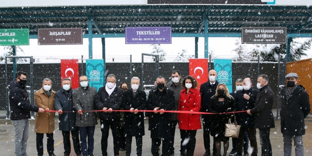 Nilüfer’e Birinci Sınıf "atık Getirme Merkezi"