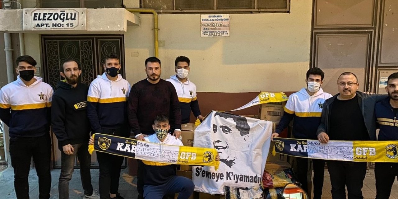 Genç Fenerbahçeliler Erzak Yardımına Devam Ediyor