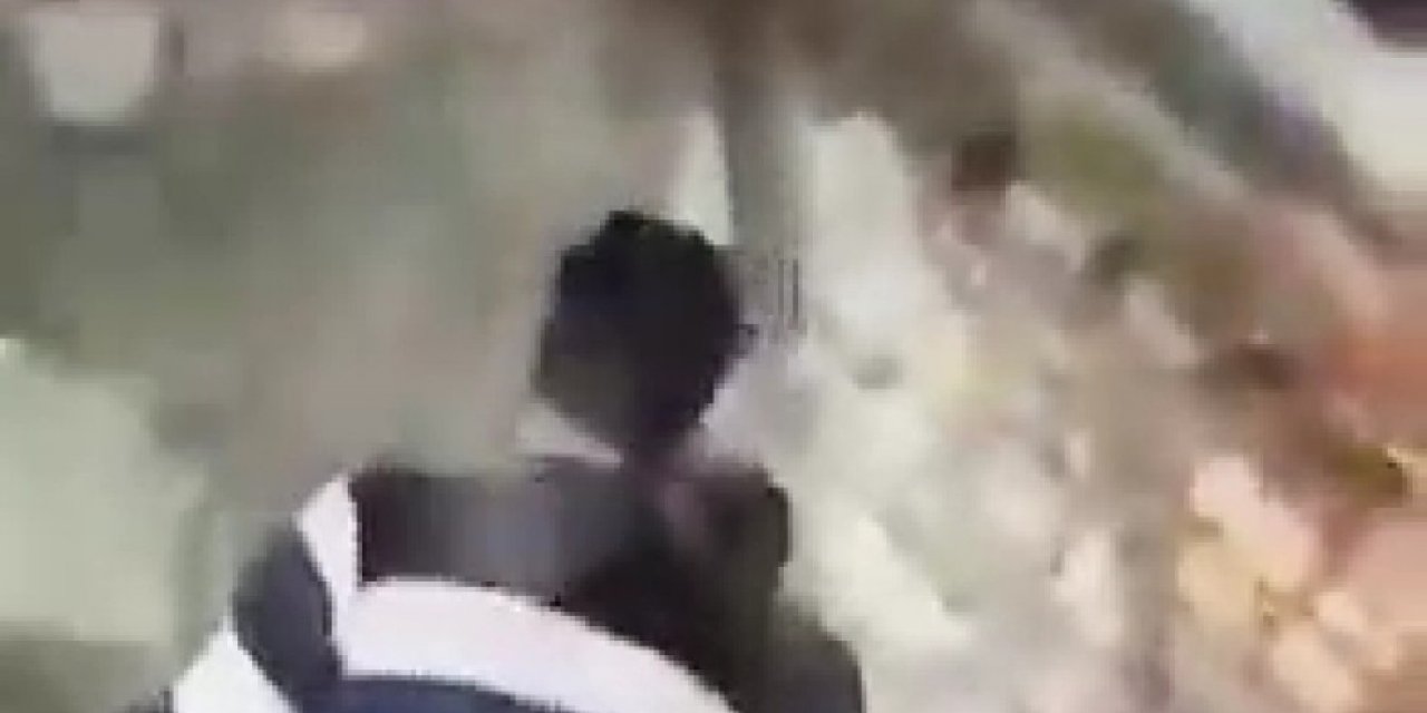 Göçük Sonrasında Yaşanan Panik Kamerada