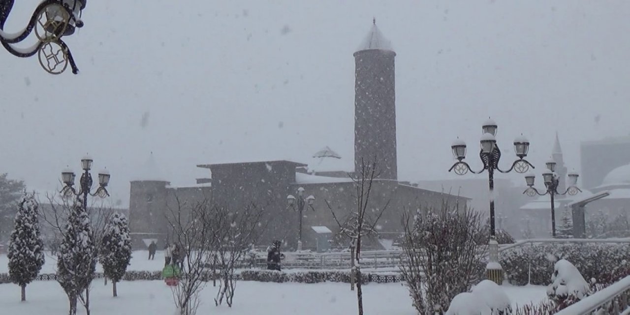 Erzurum’da Kar Esareti