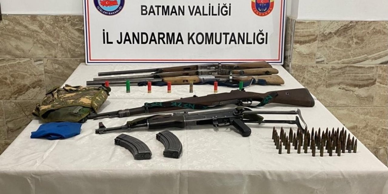 Batman’da Mühimmat Ele Geçirildi