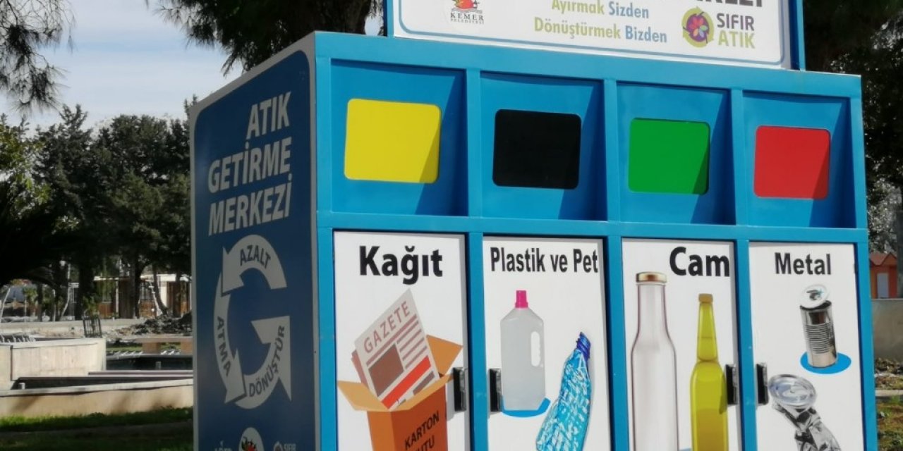 Kemer’e Mobil Atık Getirme Merkezi