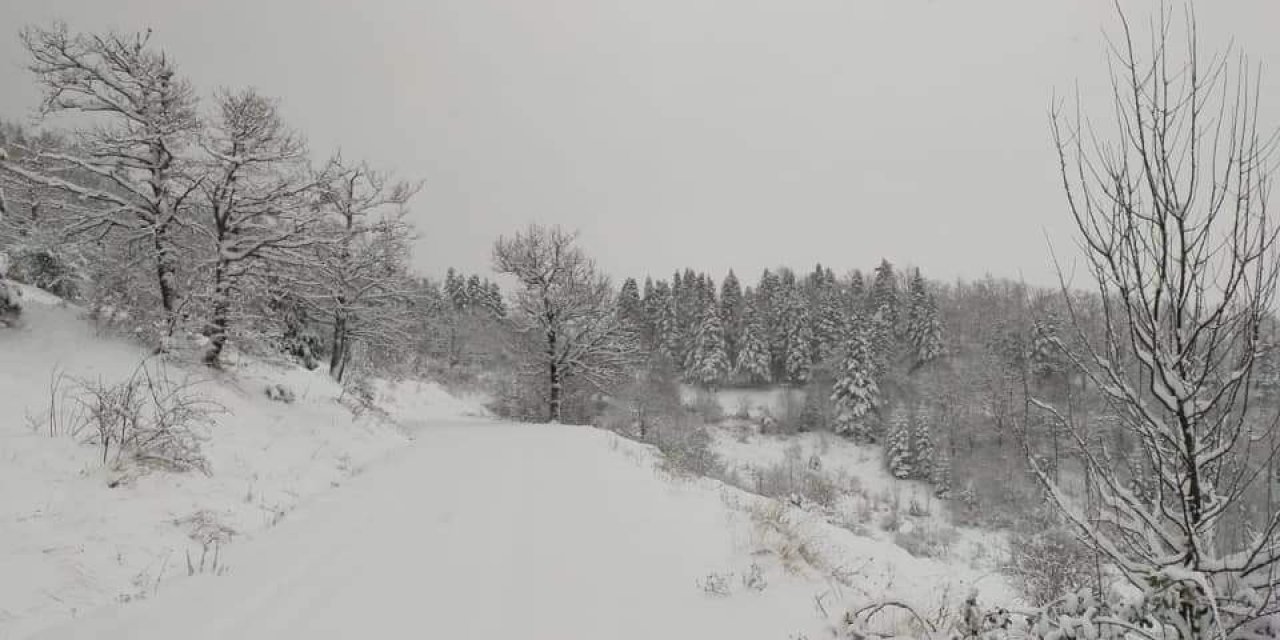 Kastamonu’da Köylerin Yarısının Yolu Kar Yağışı Nedeniyle Kapandı