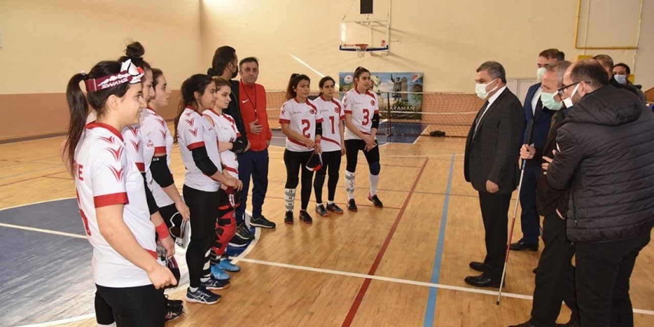 Vali Işık’tan Goalball Kadın Milli Takımına Moral Ziyareti