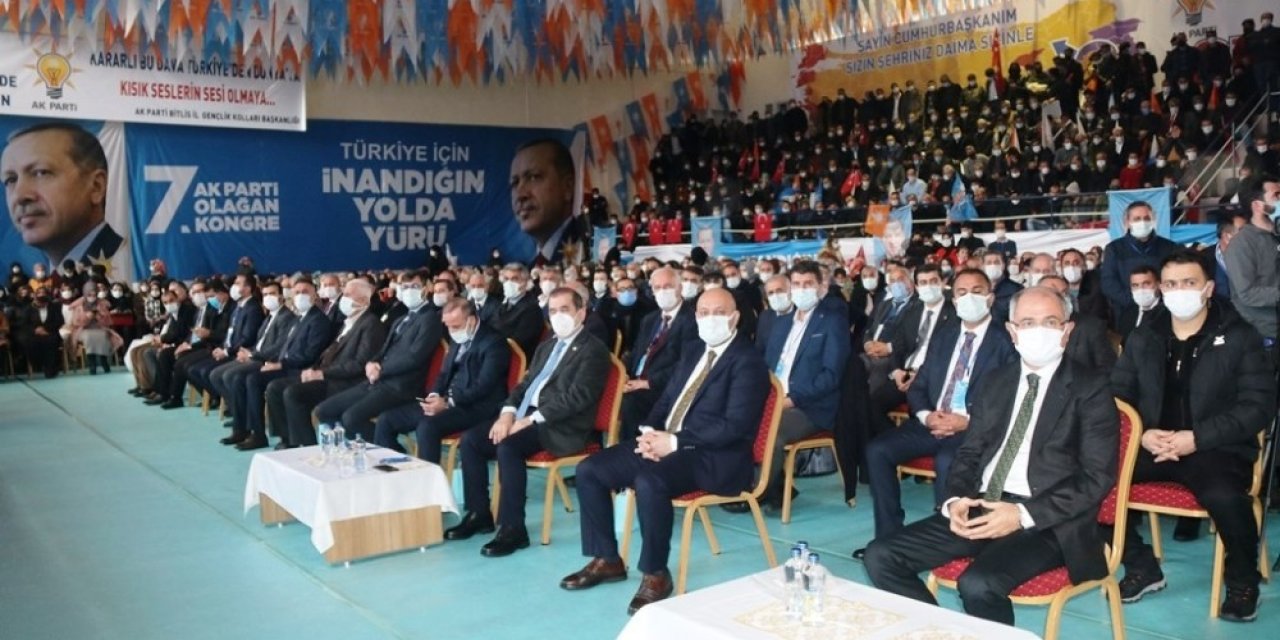 Ak Parti Bitlis İl Başkanlığı 7’nci Olağan Kongresi Yapıldı