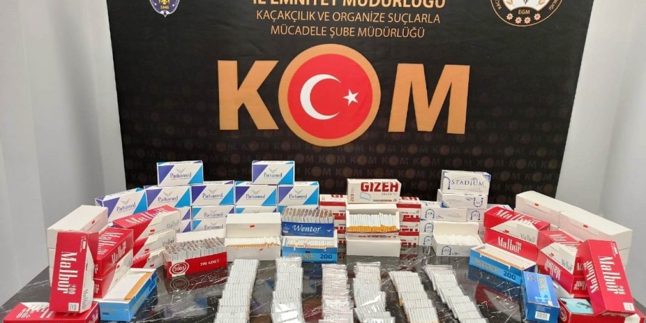 Kütahya’da Kaçak Sigara Operasyonu