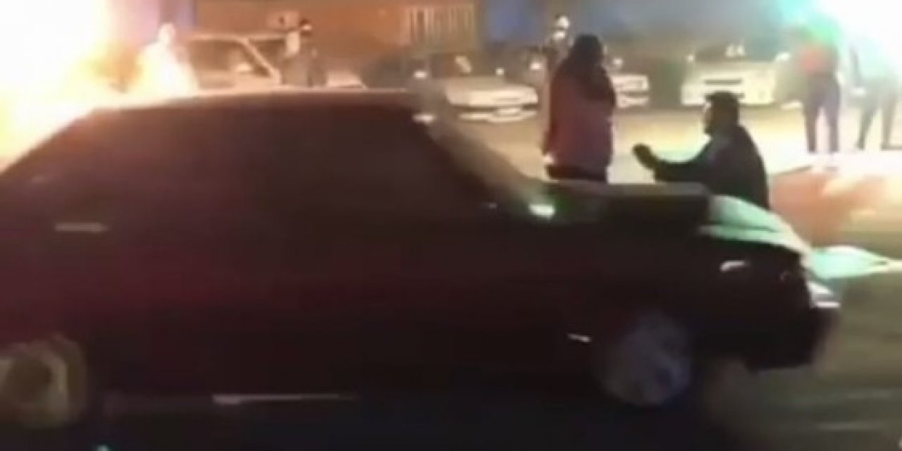 Antalya’da Drift Eşliğinde Evlilik Teklifi