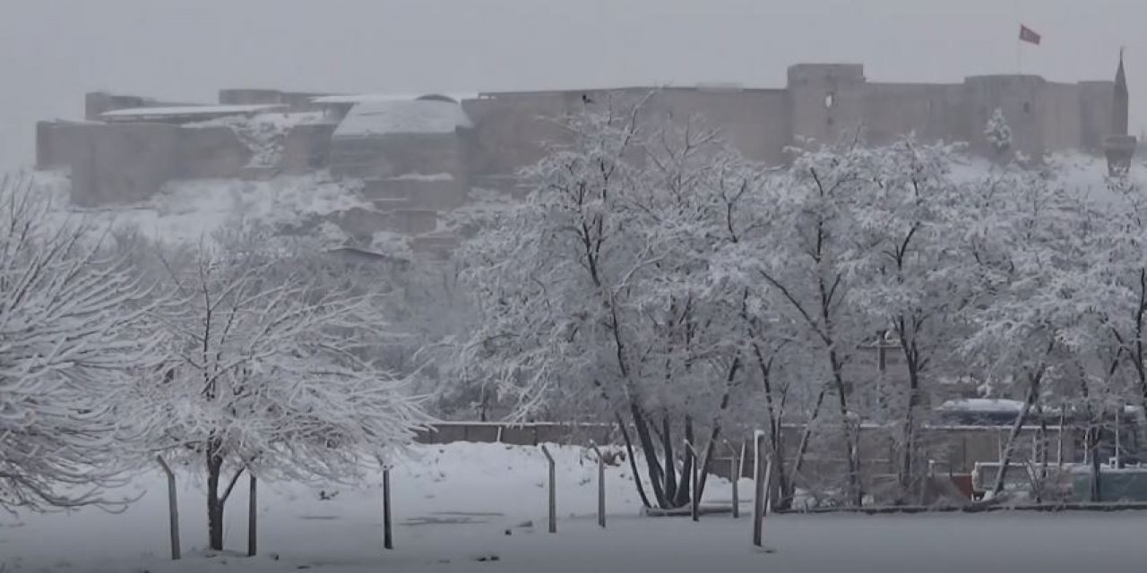 Gaziantep’ten Kar Manzaraları