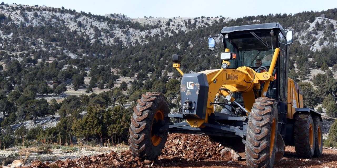 Mersin’de 1650 Rakımdaki Yol Hasreti Bitti
