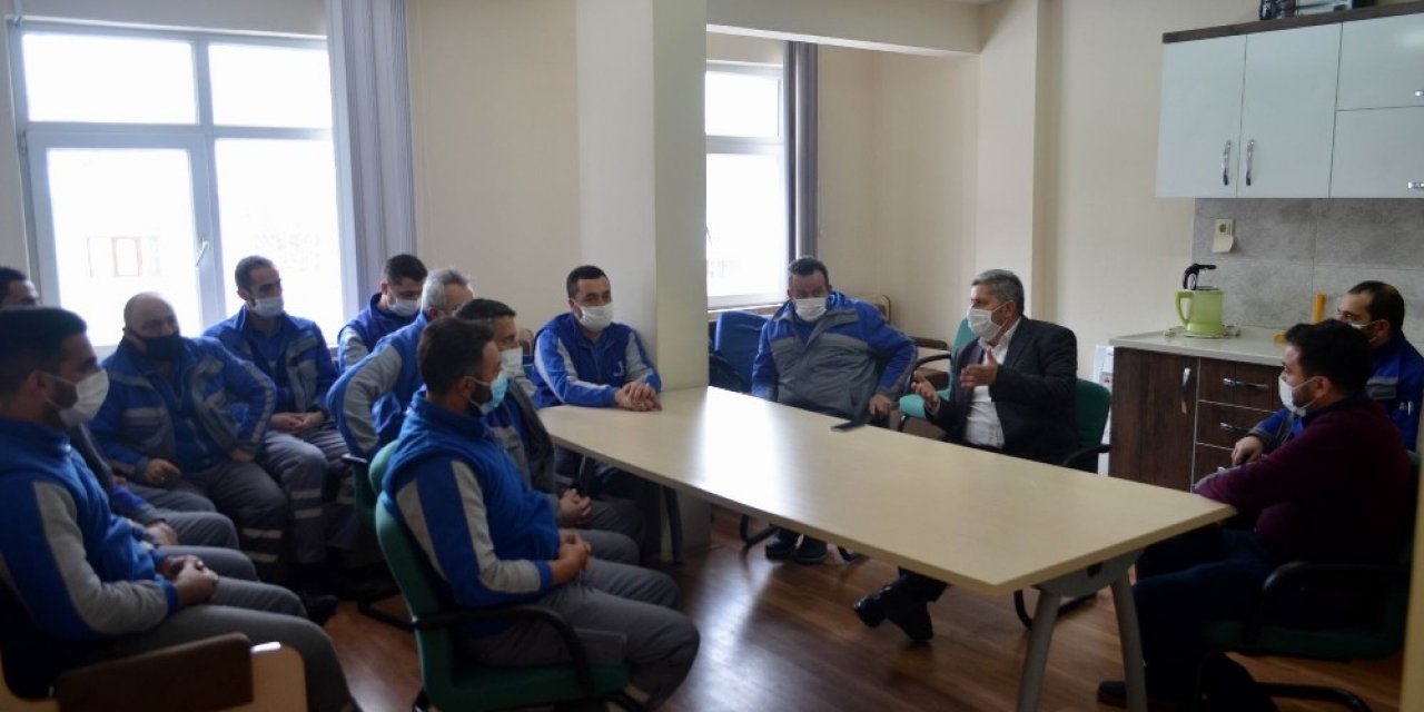 Başkan Özkan Altun Kcetaş Bünyan İşletme Şefliği’ni Ziyaret Etti
