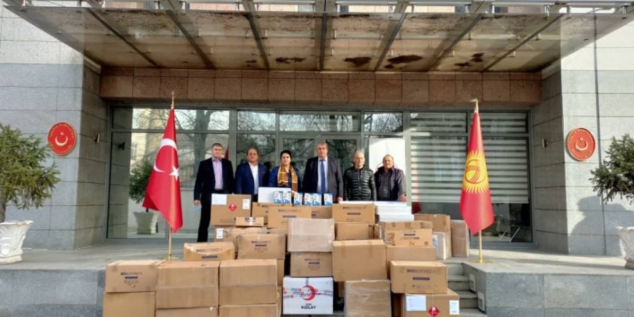 Türkiye’den Ahıskalı Türklere Tıbbı Malzeme Yardımı