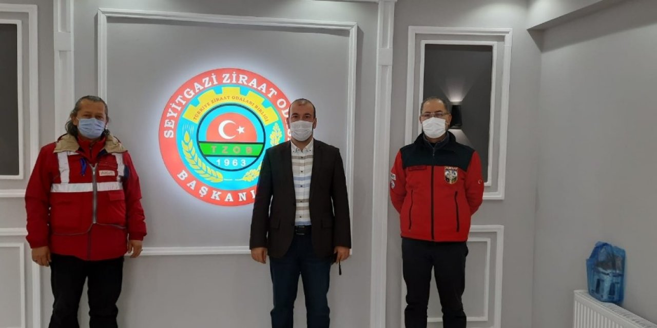 Seyitgazi Ziraat Odası’ndan Akut’a Anlamlı Destek