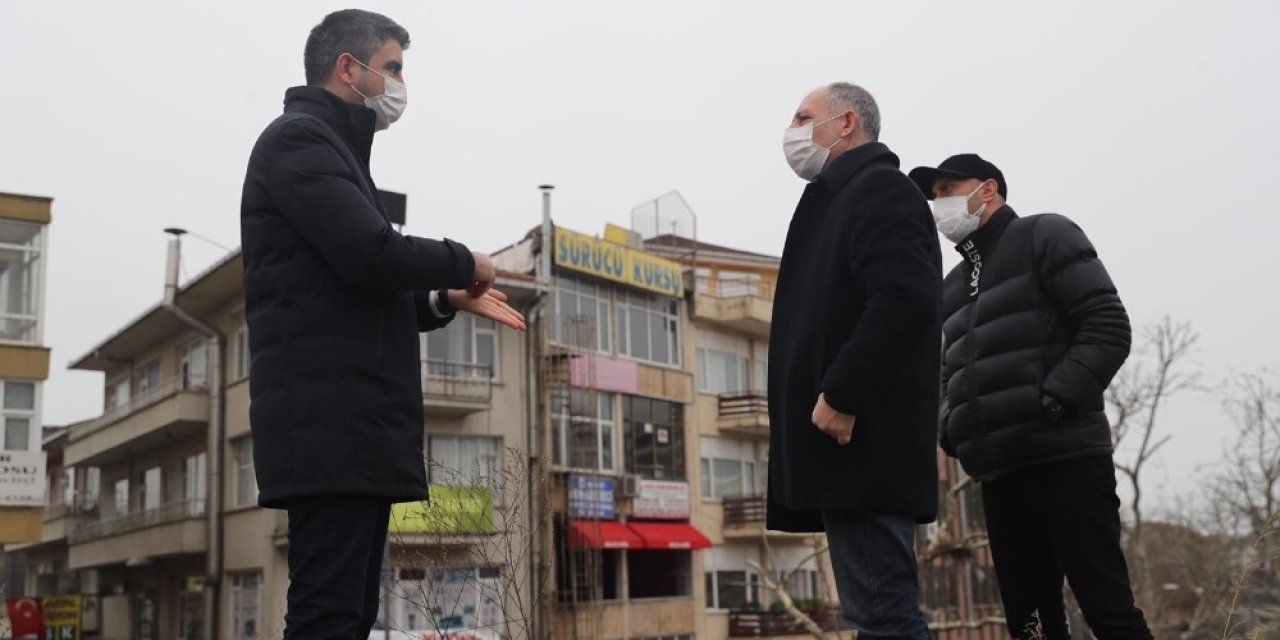 Başkan Gökhan Yüksel’den Proje Alanlarına Çıkarma