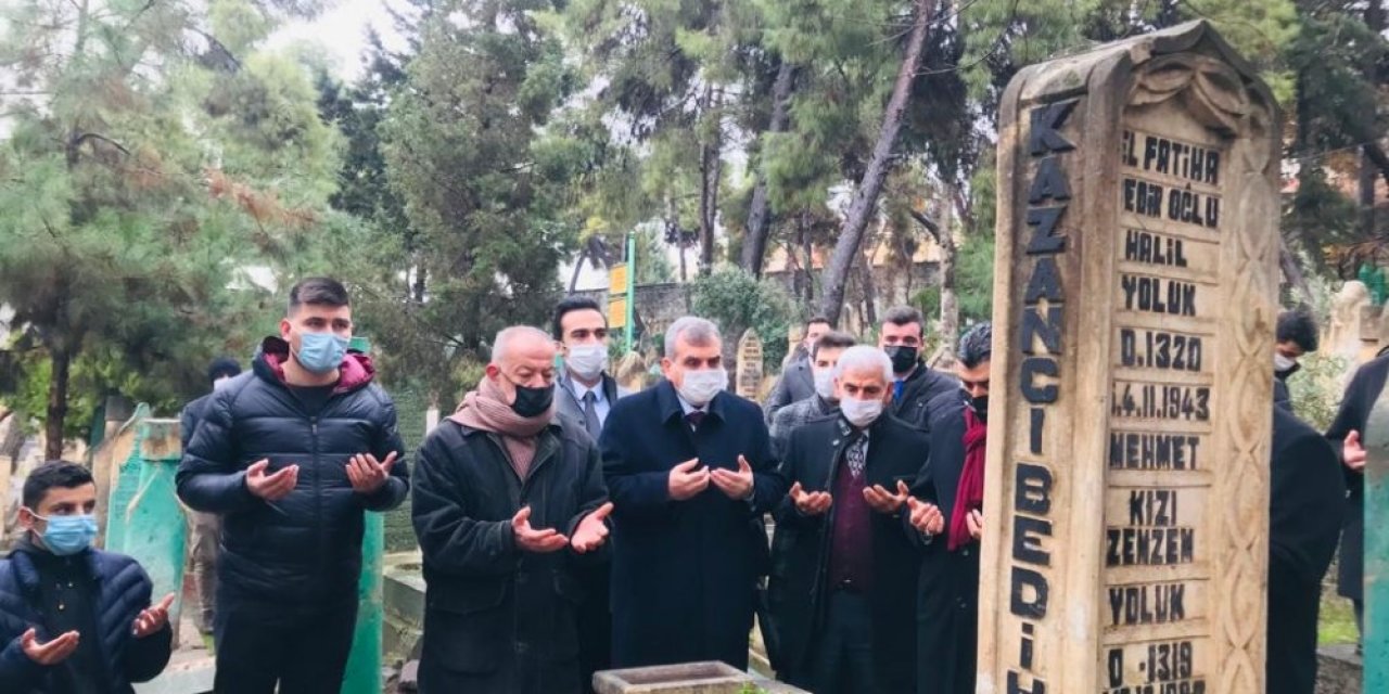 Kazancı Bedih Mezarı Başında Anıldı