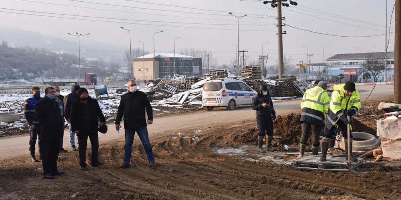 Başkan Öz Çalışmaları Yerinde İnceledi