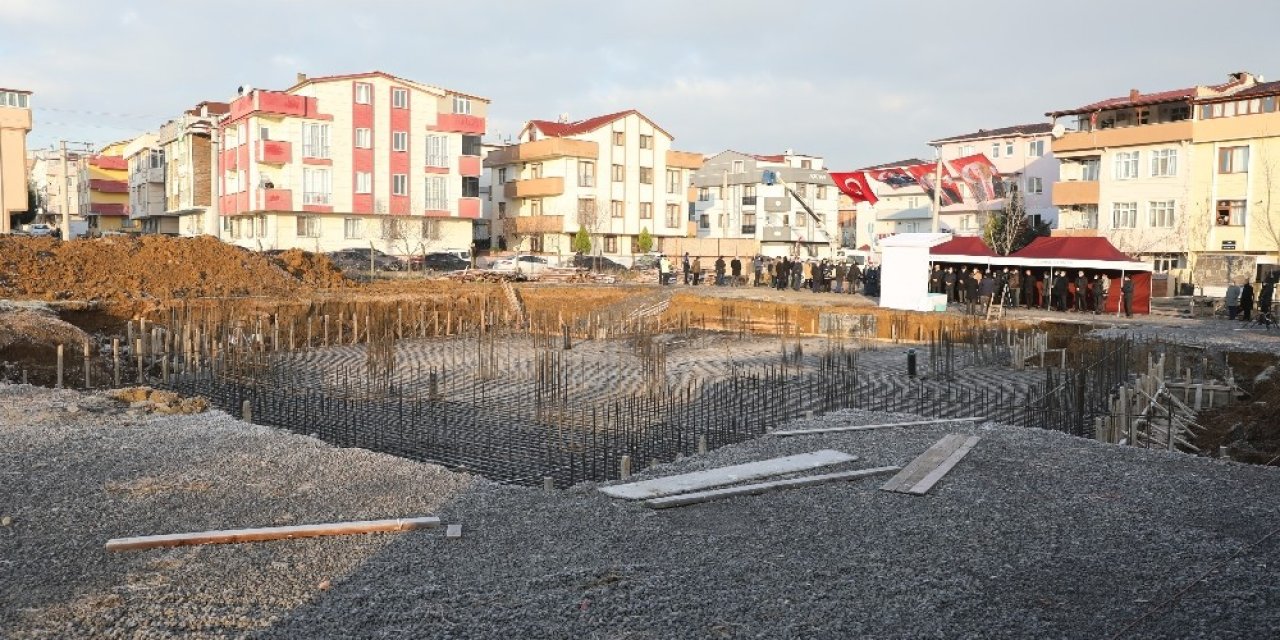 Nenehatun’da Saibe Hatun Camii Temeli Atıldı