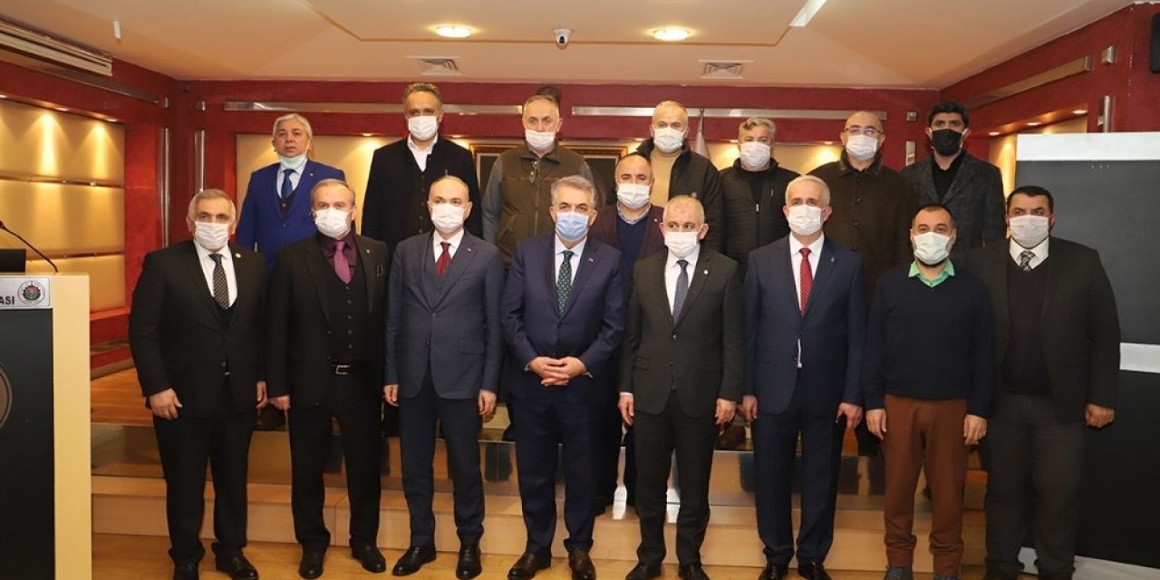 Hayati Yazıcı Düzce Tso’yu Ziyaret Etti