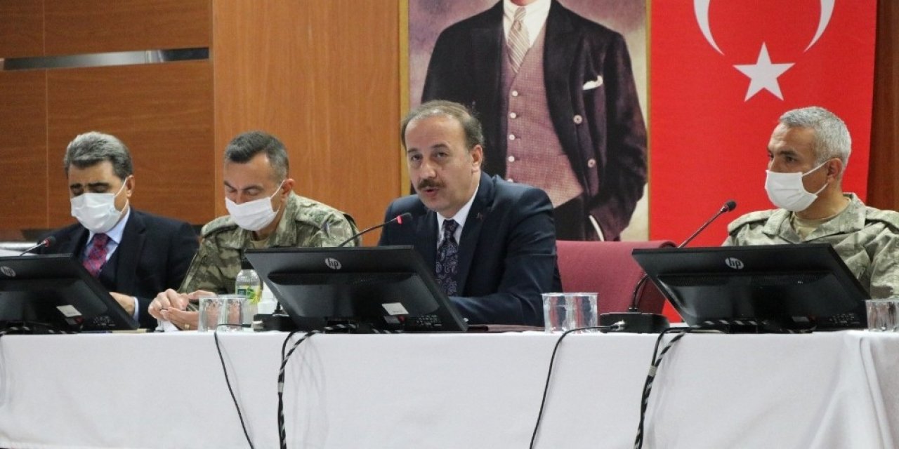 Barış Pınarı Bölgesindeki Çalışmalar İstişare Edildi