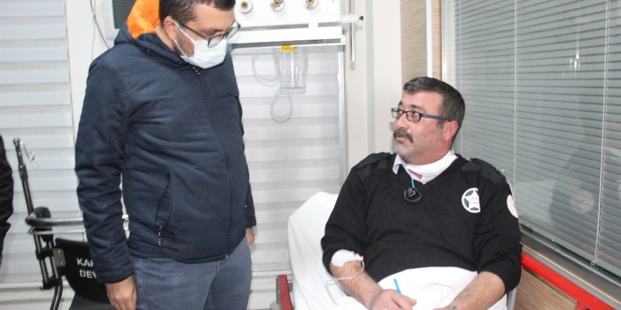 Hastanede Güvenlik Görevlisi Bıçaklandı