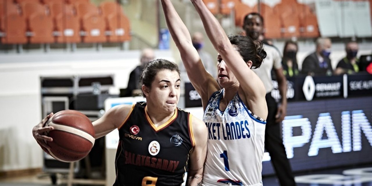Kadınlar Euroleague: Basket Landes: 59 - Galatasaray: 78