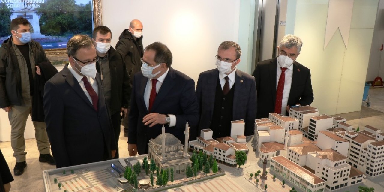 Bakan Kasapoğlu, Samsun’daki Yatırımları İnceledi
