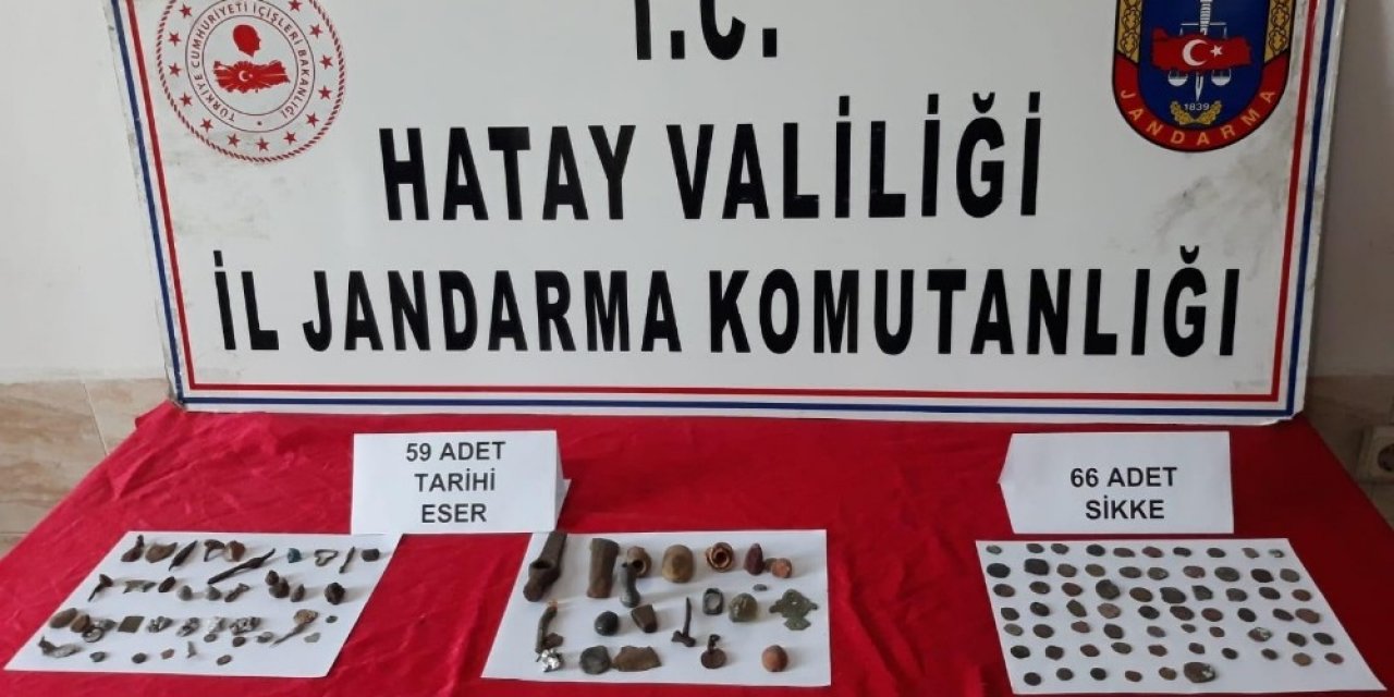 Hatay’da Tarihi Eser Operasyonu