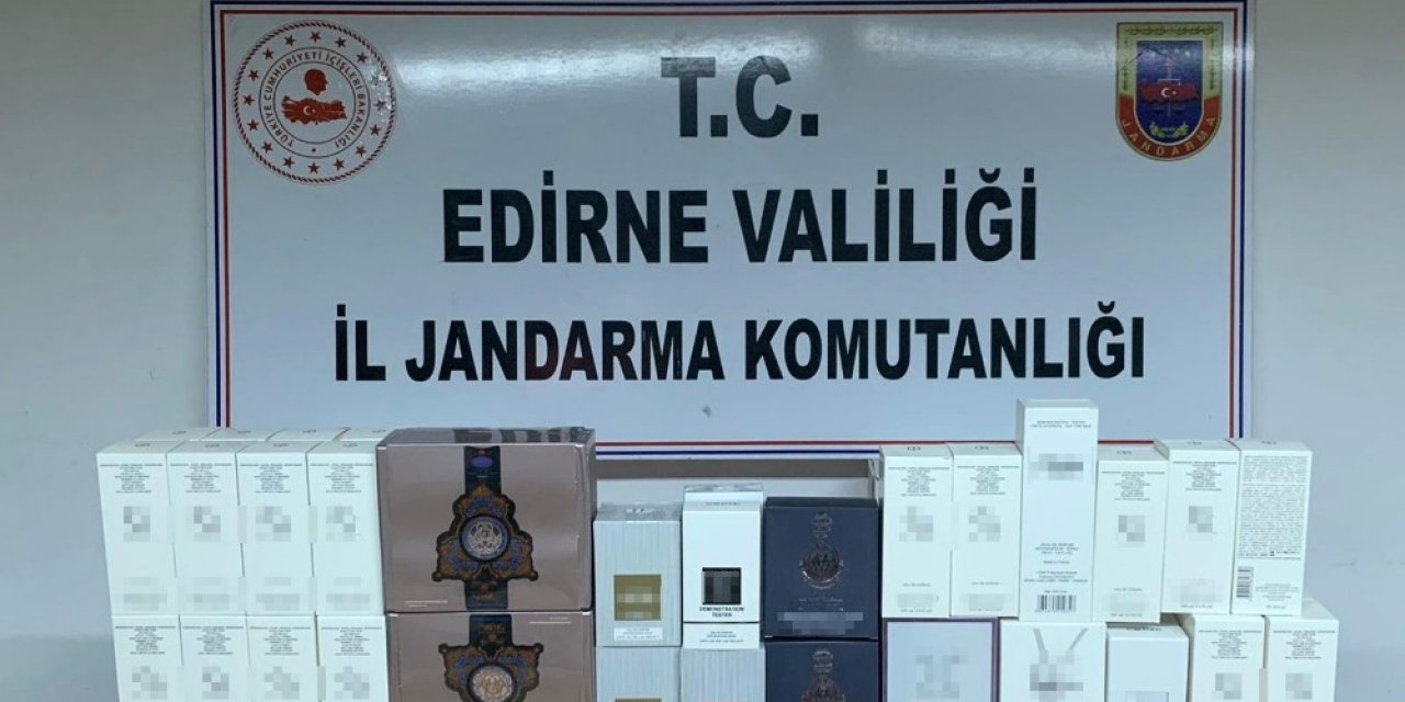 Edirne’de 5 Bin 800 Tl’lik Kaçak Parfüm Ele Geçirildi