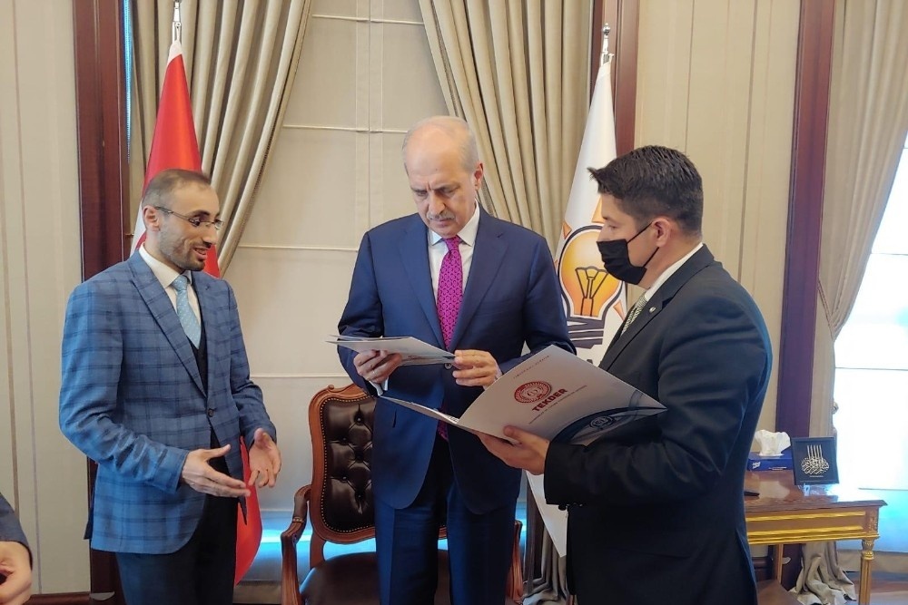 61 yıldır faaliyet gösteren TEKDER “oda” statüsü kazanması talebini Numan Kurtulmuş’a iletti