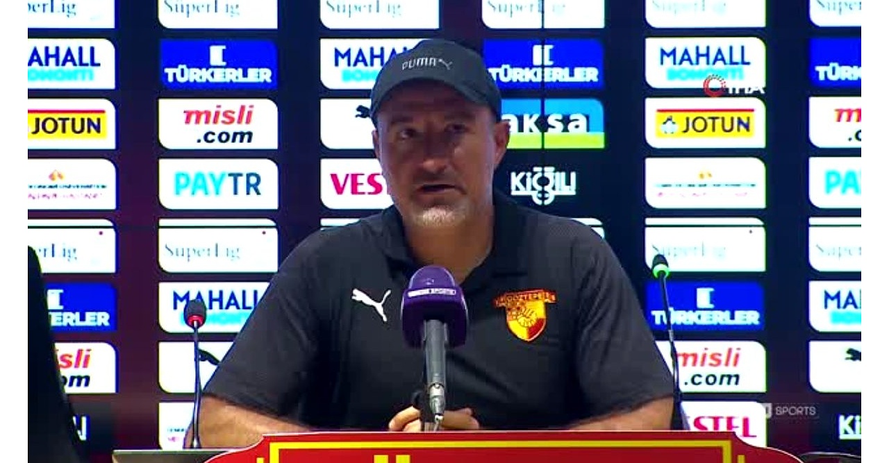Göztepespor teknik diretörü Ersan Parlatan: “Son pasları atabilsek, alanları daha iyi değerlendirebilirdik”