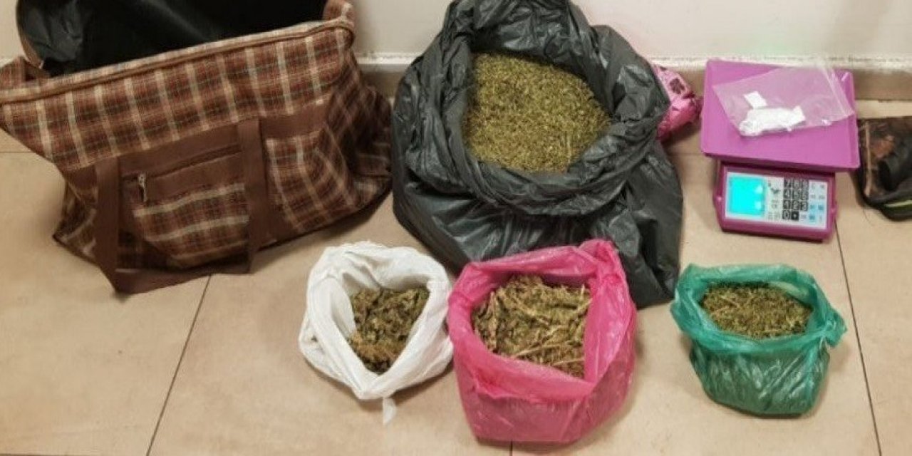 Gaziantep’te 7 Kilo Uyuşturucu Madde Ele Geçirildi