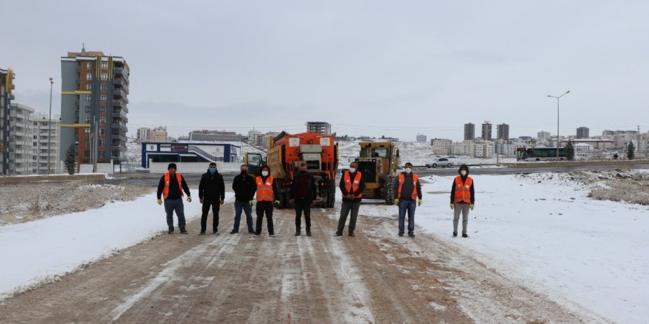 Şanlıurfa’da Kar Sevinci