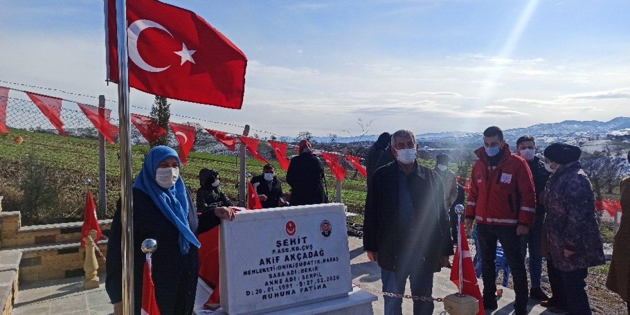 Kahramanmaraşlı Şehit Doğum Gününde Unutulmadı