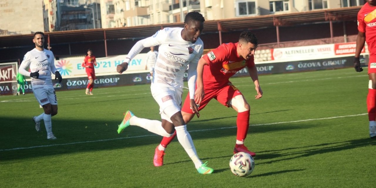 Süper Lig: A. Hatayspor: 0 - Y. Malatyaspor: 0 (ilk Yarı)