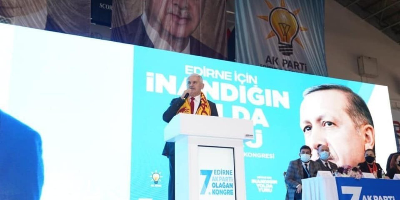 Binali Yıldırım Edirne’de
