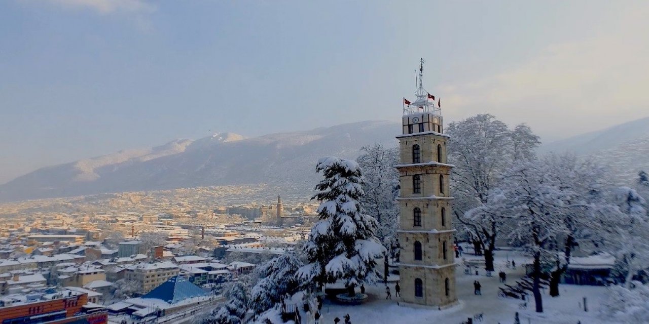 Bursa’da Kar Başka Güzel