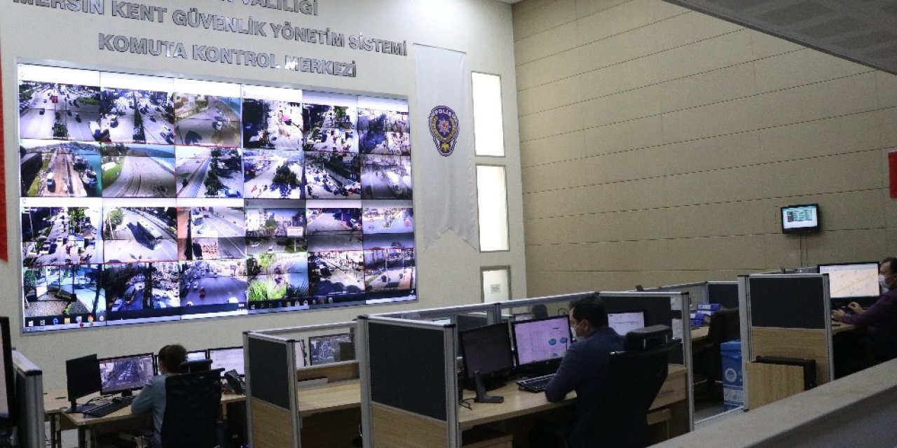 Kameralar Mersin’de Polisin Gözü Kulağı Oldu