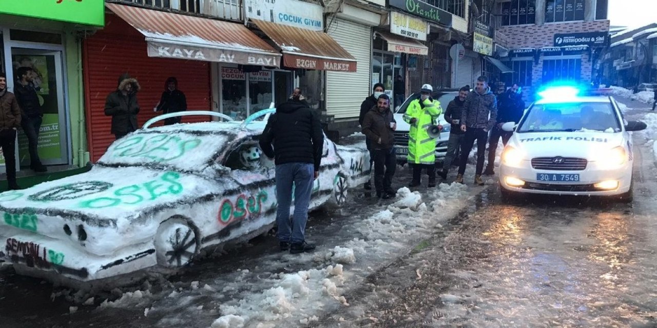 Esnaf Kardan Otomobil Yaptı, Polis Ehliyet Ruhsat Sordu