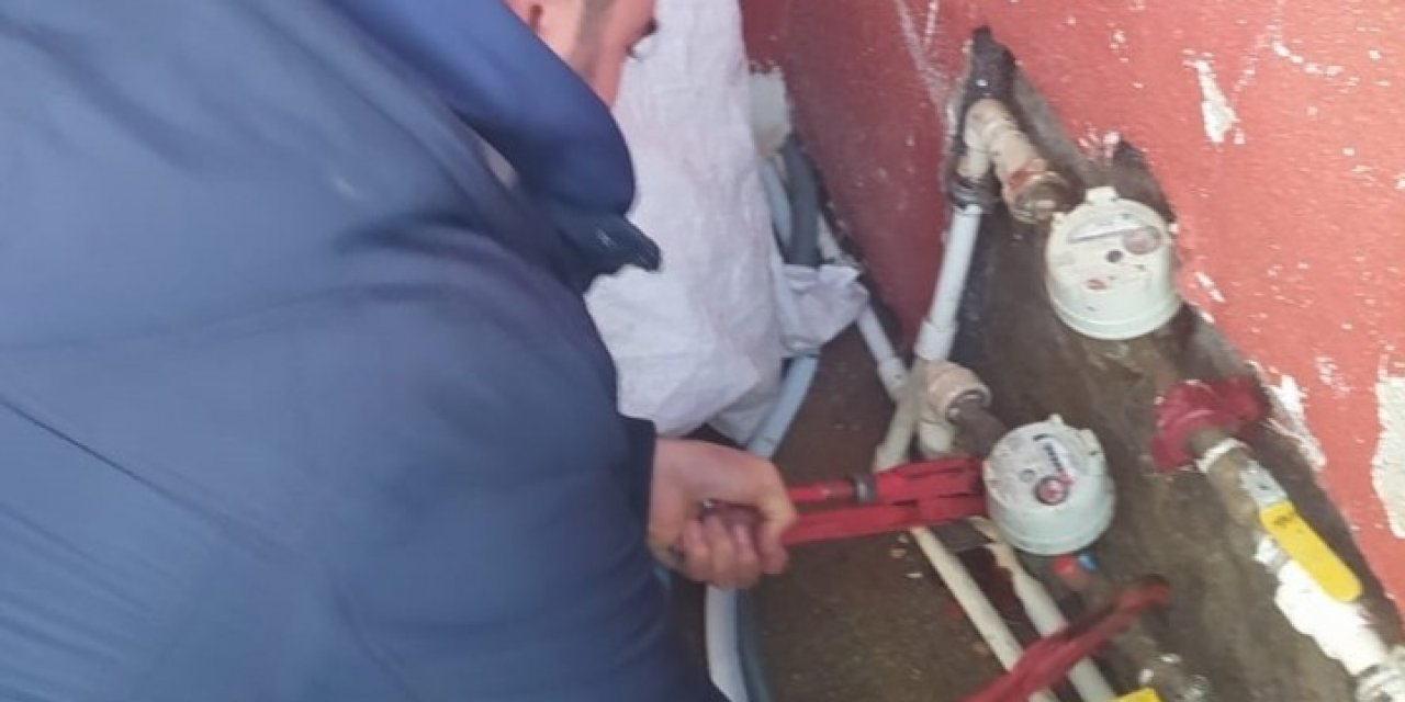 Büyükşehirden Sayaç Ve Vana Çalışması