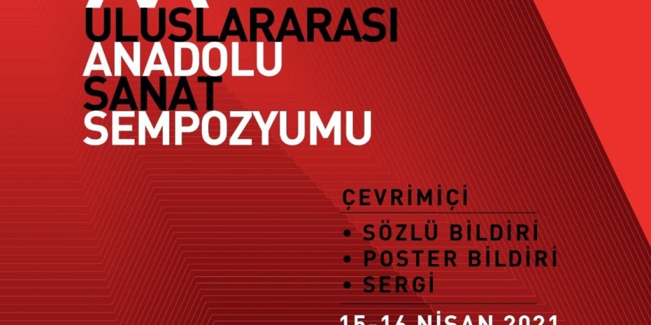 Uluslararası Anadolu Sanat Sempozyumu Başlıyor