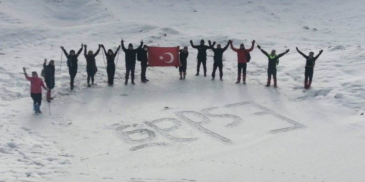 Milli Sporcu Adayları Eksi 15’te Doğa Yürüyüşü Yaptı