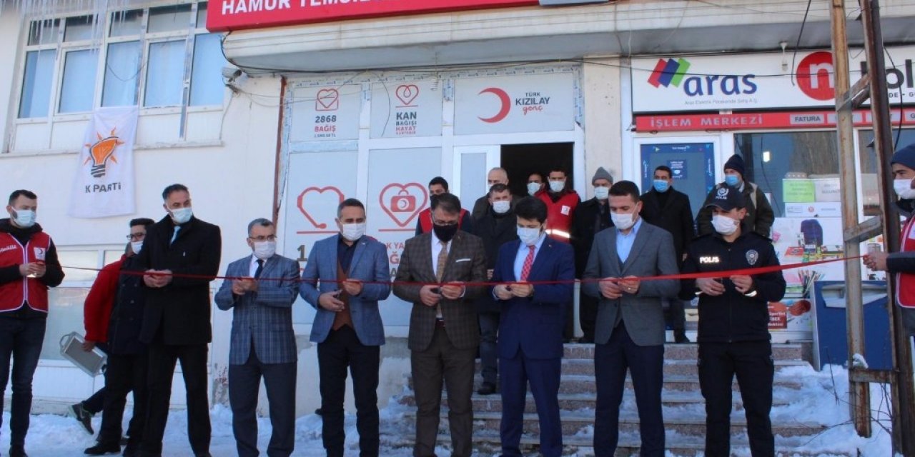 Türk Kızılayı Hamur Temsilciliği Açıldı