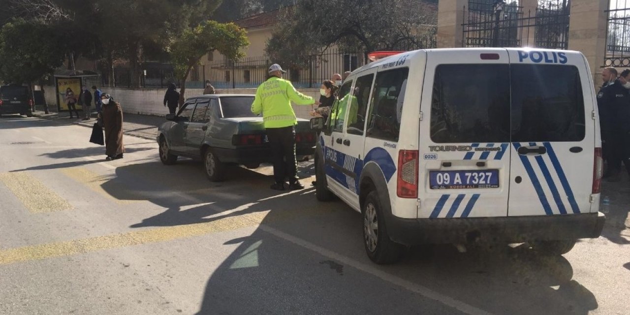 Otomobil Ani Fren Yapınca, Motosikleti Devirdi
