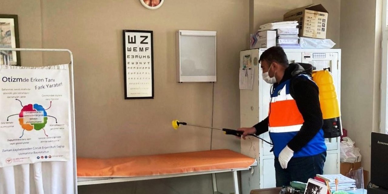 Dezenfekte Çalışmalarında Durmak Yok