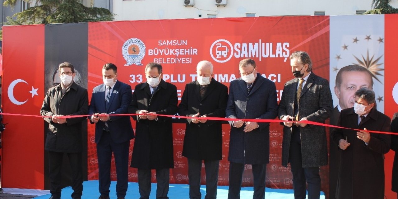 Samulaş Filosuna 33 Yeni Otobüs