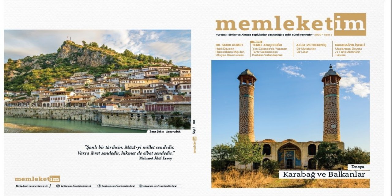 Memleketim Dergisi’nin Üçüncü Sayısı Yayımlandı