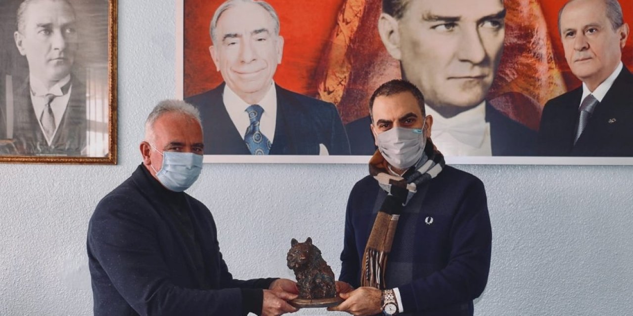 Kaptid Başkanı Dinler, Mhp Ürgüp İlçe Başkanı Öz’ü Ziyaret Etti