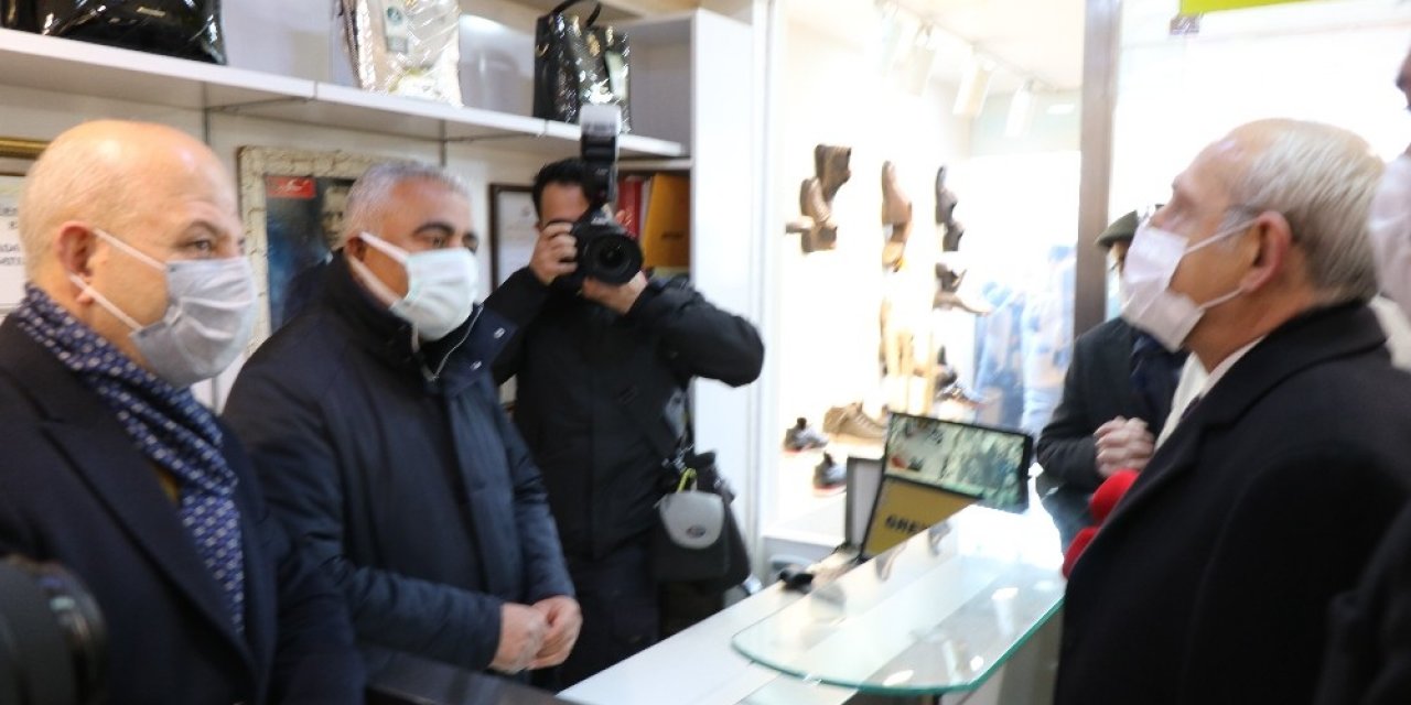 CHP Genel Başkanı Kılıçdaroğlu, Ankara’da Esnaf Ziyaretinde Bulundu