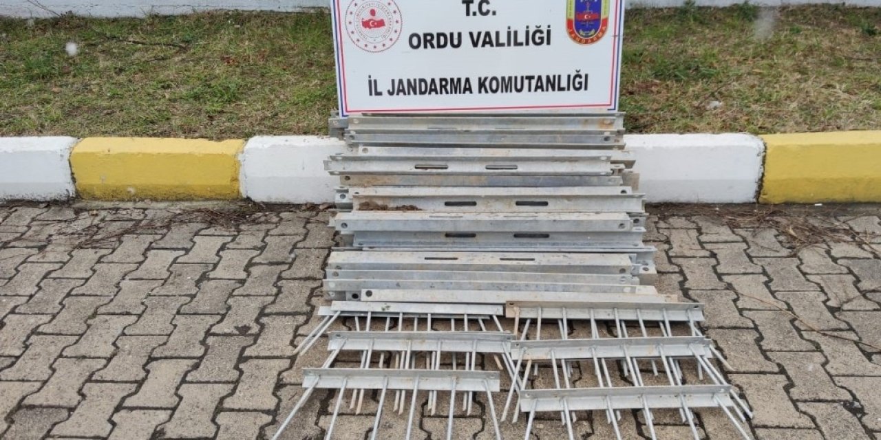 Ordu’da Elektrik Direklerinden Demir Çalan 2 Kişi Yakalandı