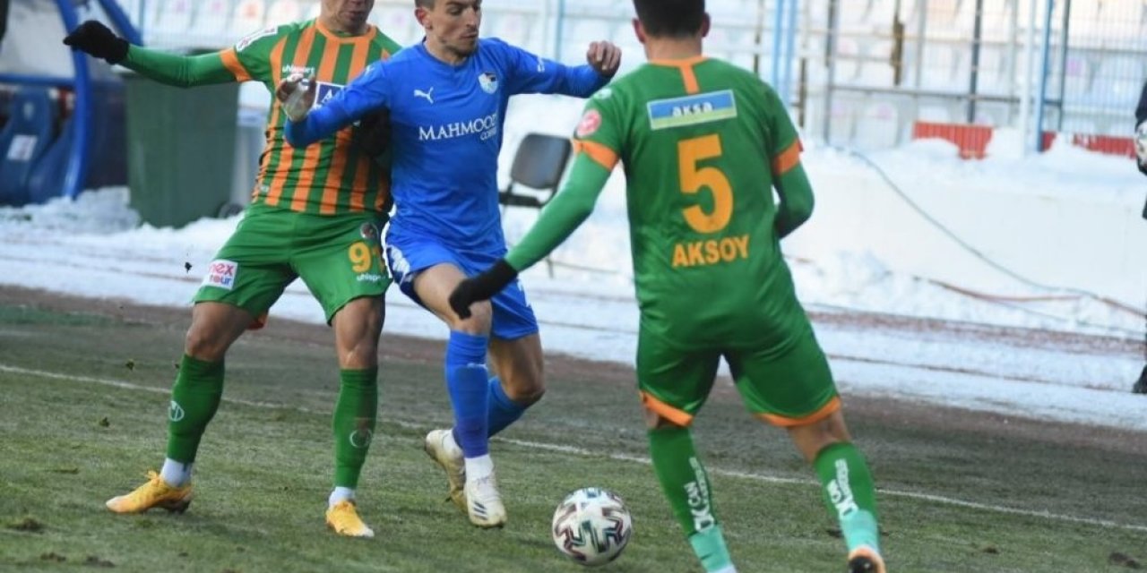 Süper Lig: Bb Erzurumspor: 1 - Alanyaspor: 1 (maç Sonucu)
